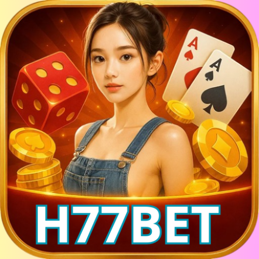 Imagem promocional da H77BET mostrando a plataforma e suas vantagens